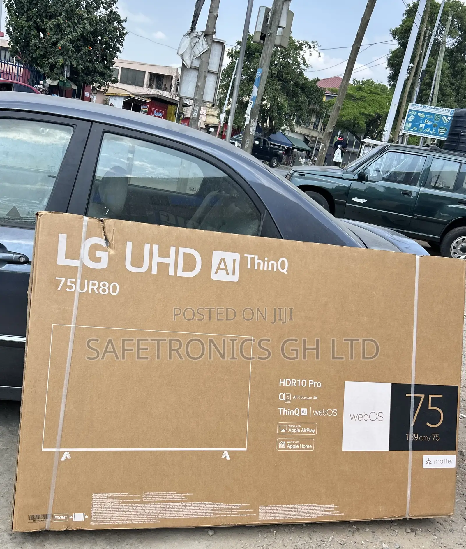 Ultra Modern Ur80 Led Lg 75 Inch Smart Flat Tv