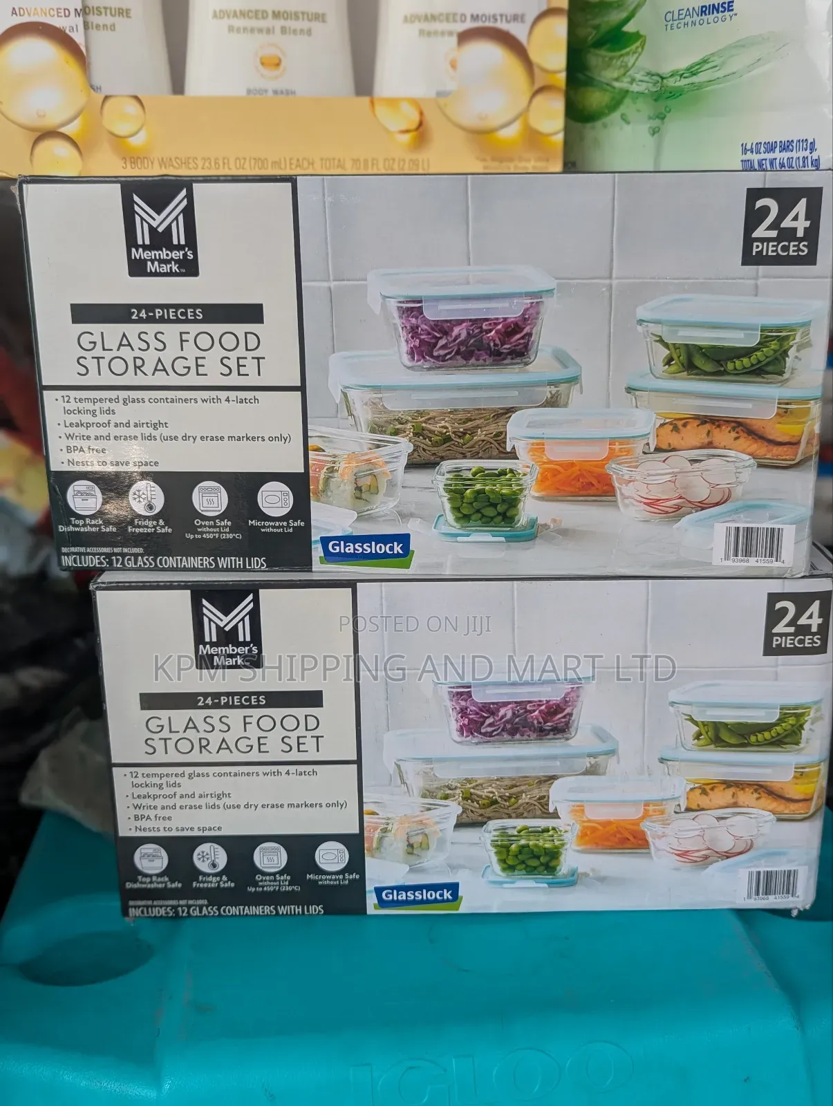 Glass Food Storage Set