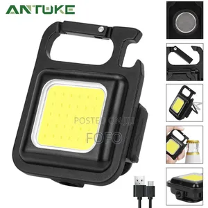 Cob Rechargeable Keychain Light (800ma Battery)