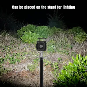 Cob Rechargeable Keychain Light (800ma Battery)