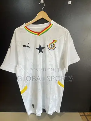 World Cup Qualification Black Stars Home Kit