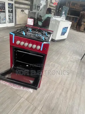 Redspark Gas Cooker 4-Burner + Oven