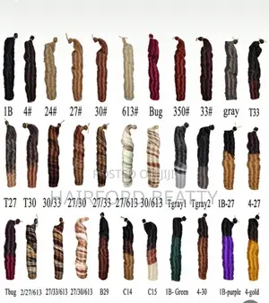 Spiral Curls for Braids (All Colors Available)