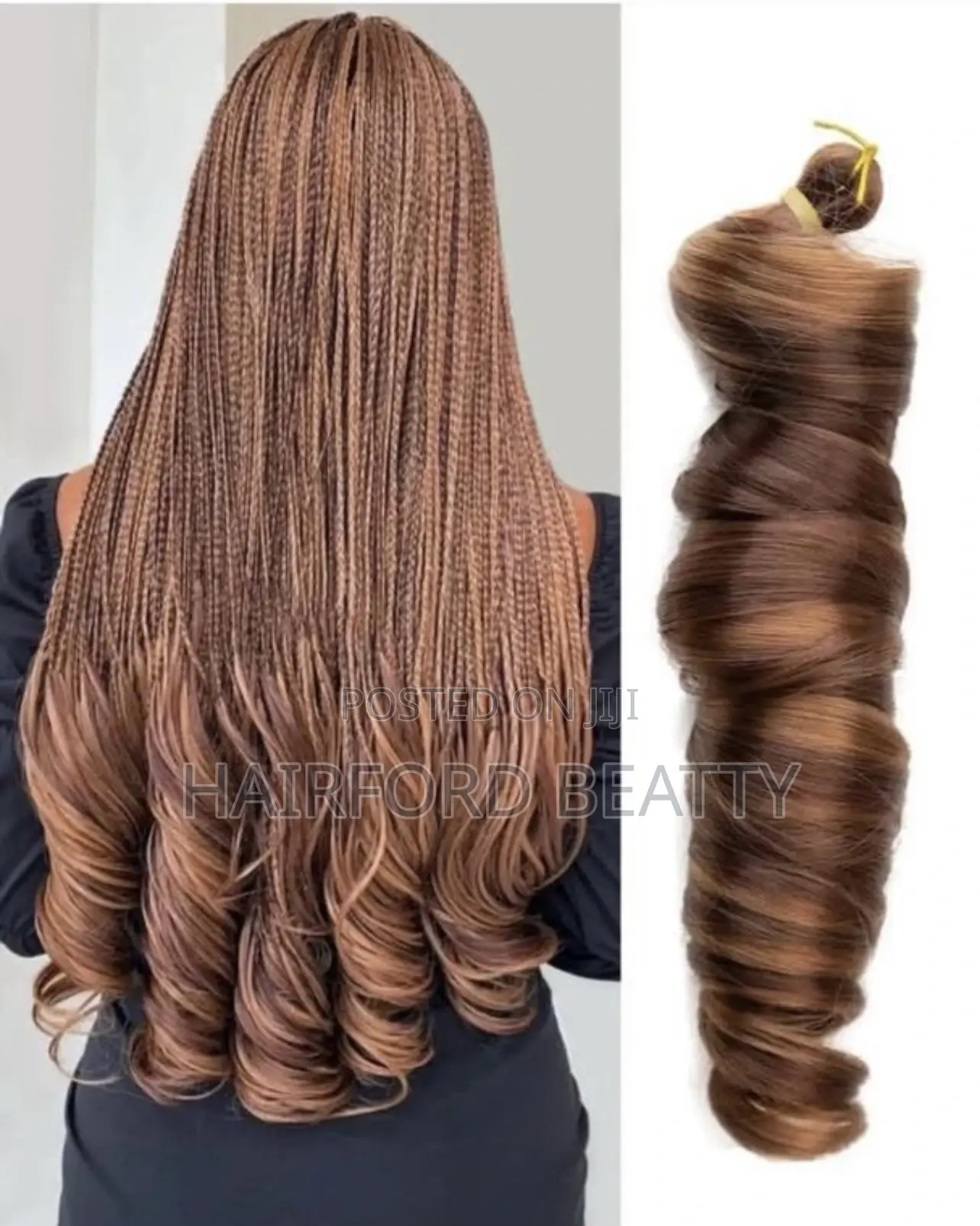 Spiral Curls for Braids (All Colors Available)