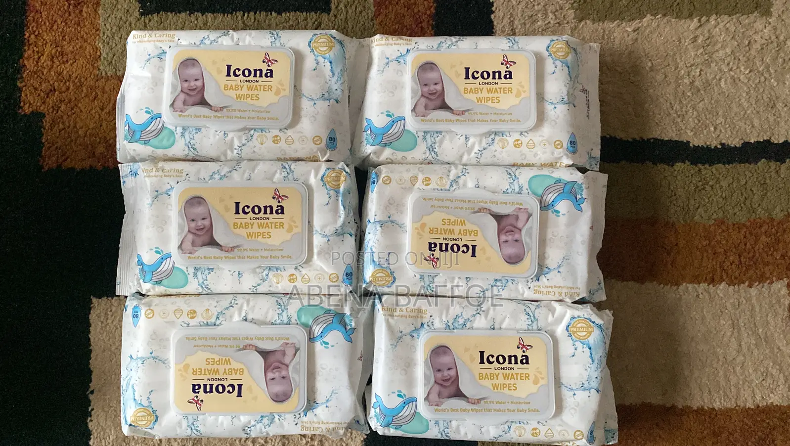 Icona London Baby Wipes