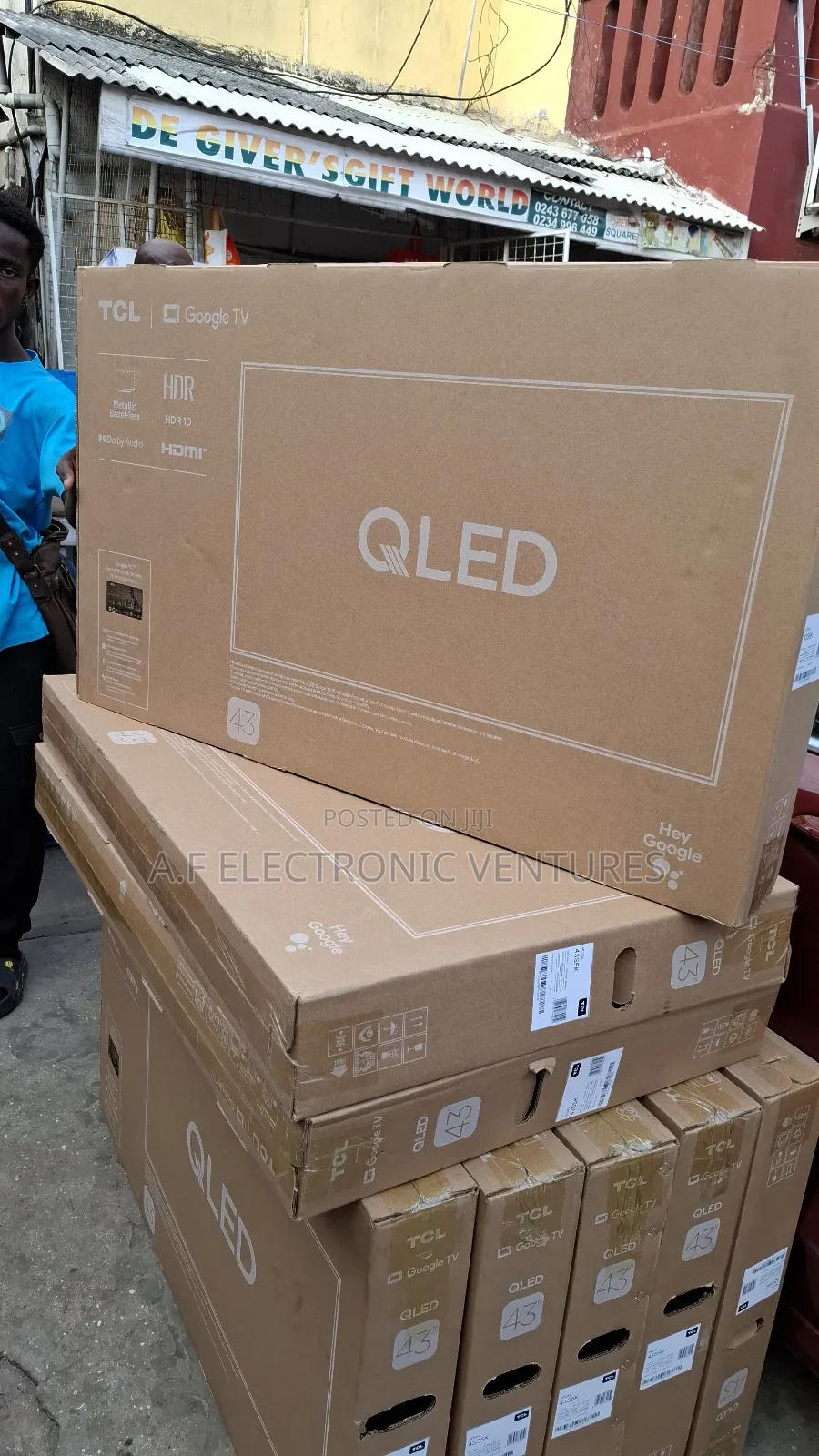 Tcl 43-inch Qled Google Smart Tv