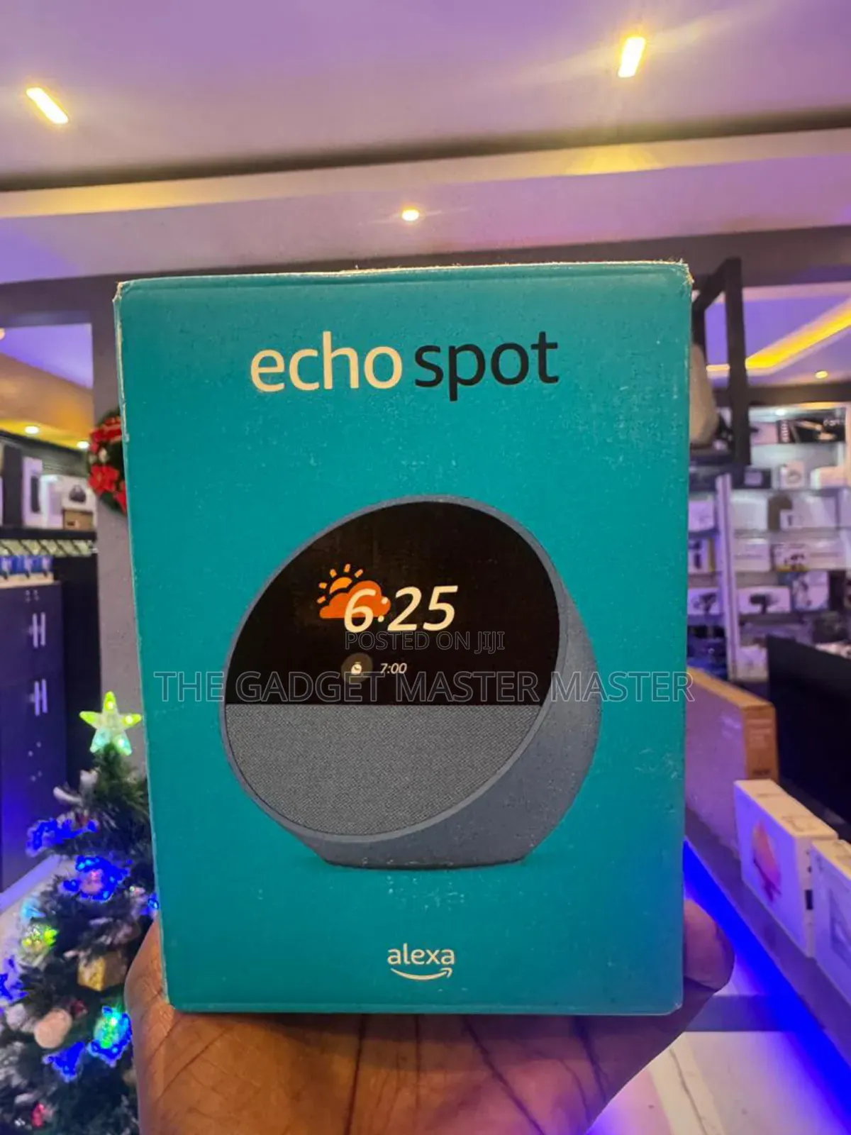 Amazon Echo Spot With Color Display