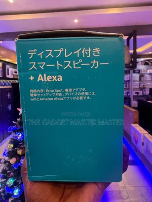 Amazon Echo Spot With Color Display