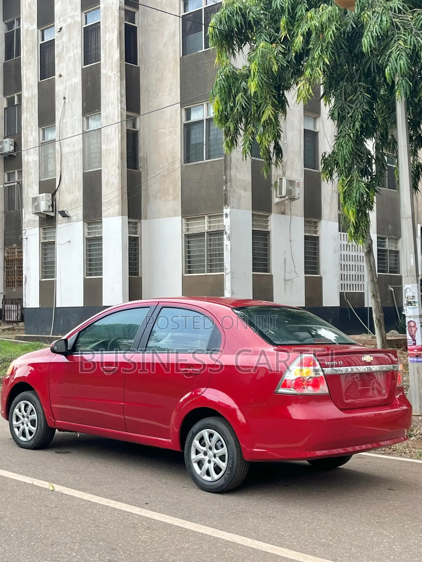 Chevrolet Aveo 2010 Red