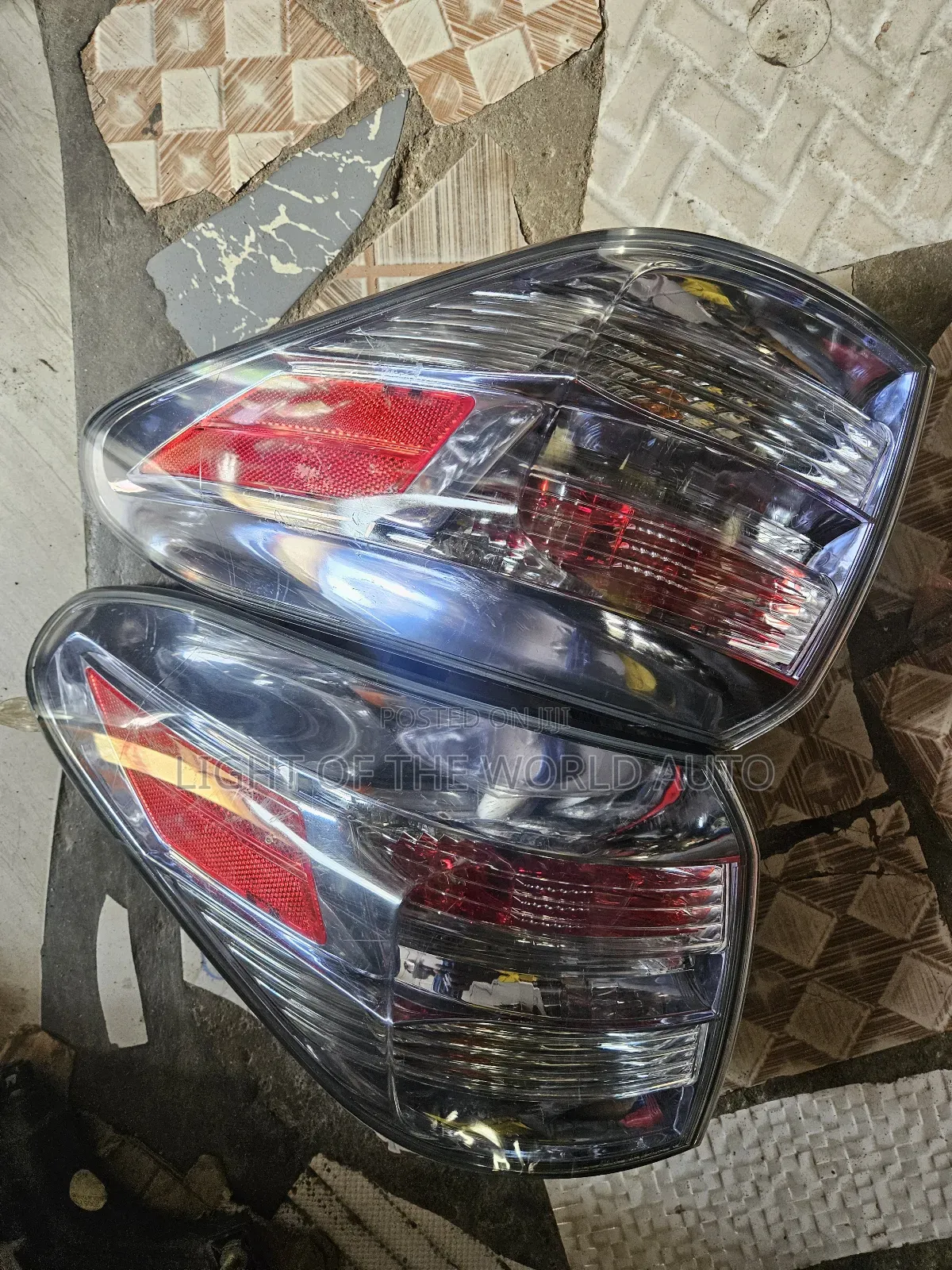 Lexus Rx350 Taillights 2012 Led Type
