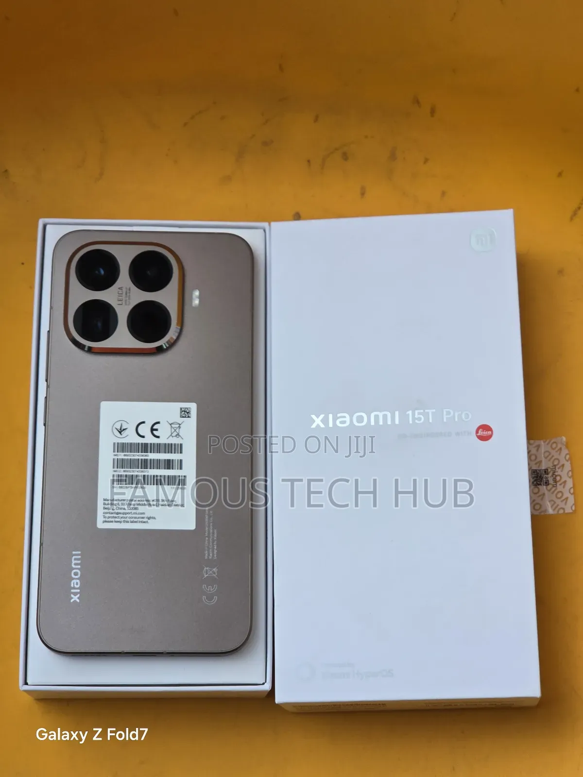 New Xiaomi 15T Pro 256 GB Gold