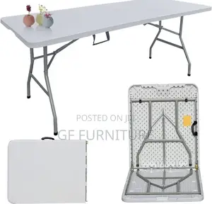 Folding White Table