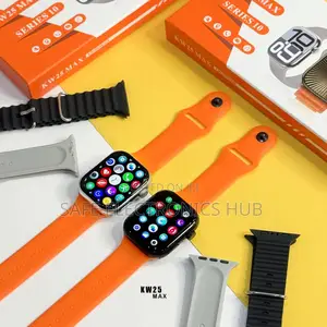 S10 Max Smart Watch With 4 Straps
