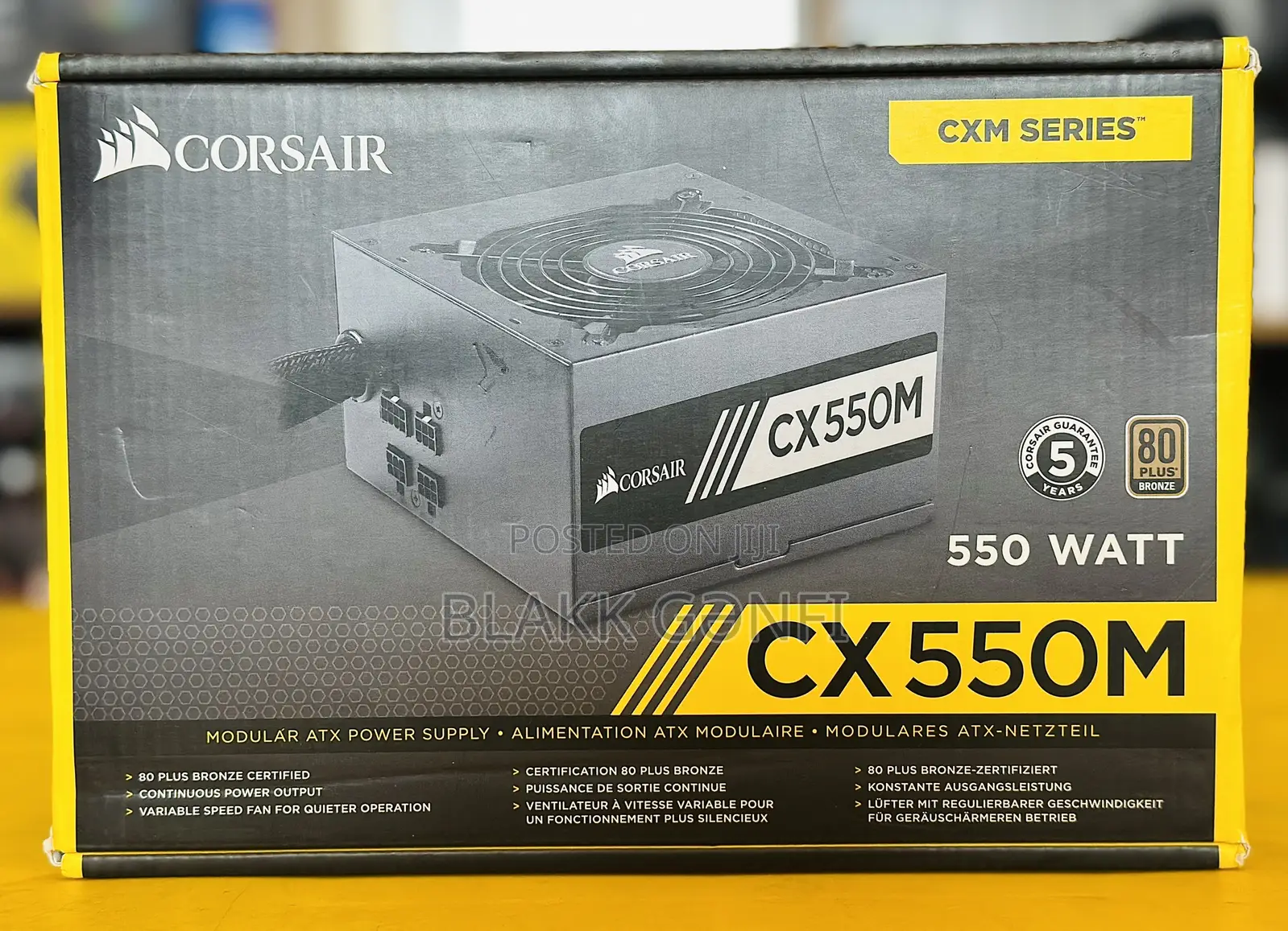 Corsair Cx 550m Semi-modular Power Supply