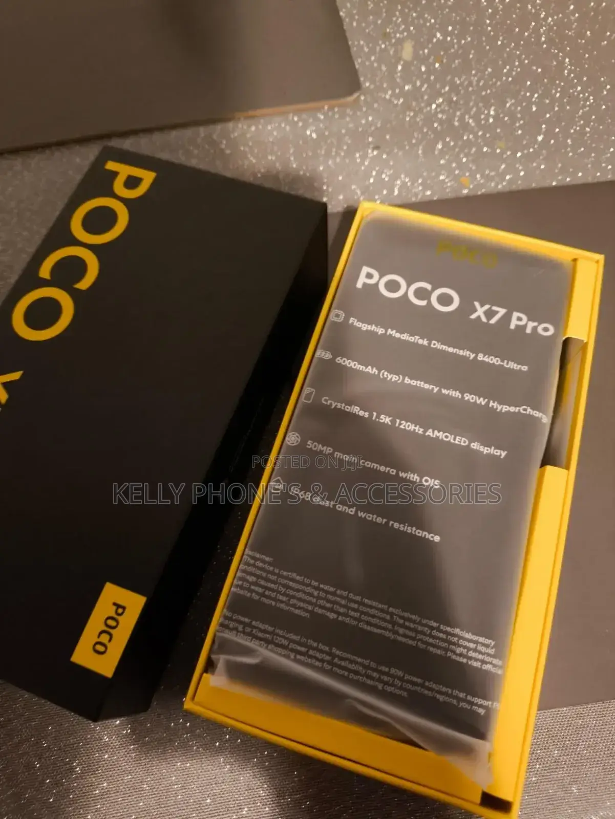 New Xiaomi Poco X7 Pro 256 GB Black