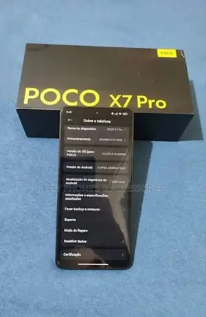 New Xiaomi Poco X7 Pro 512 GB Black