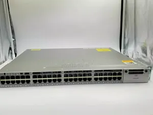 Cisco Catalyst 3850 48-Port Gigabit Poe+ Network Switch Ws-C3850-48p-