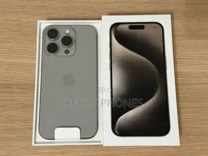 New Apple iPhone 15 Pro 256 GB Gray
