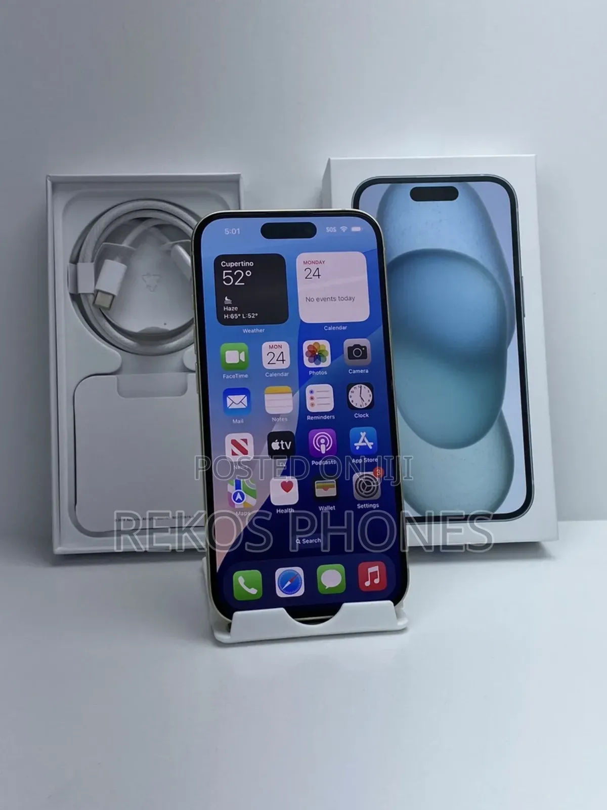 New Apple iPhone 15 256 GB Yellow