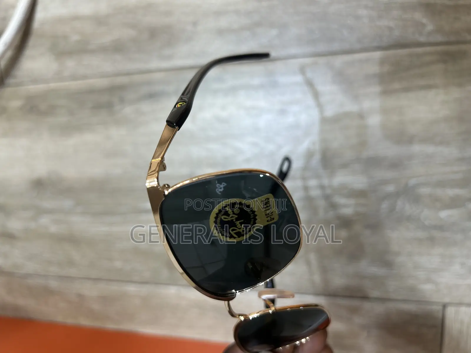 Rayban Ferrari Gold Sunglasses
