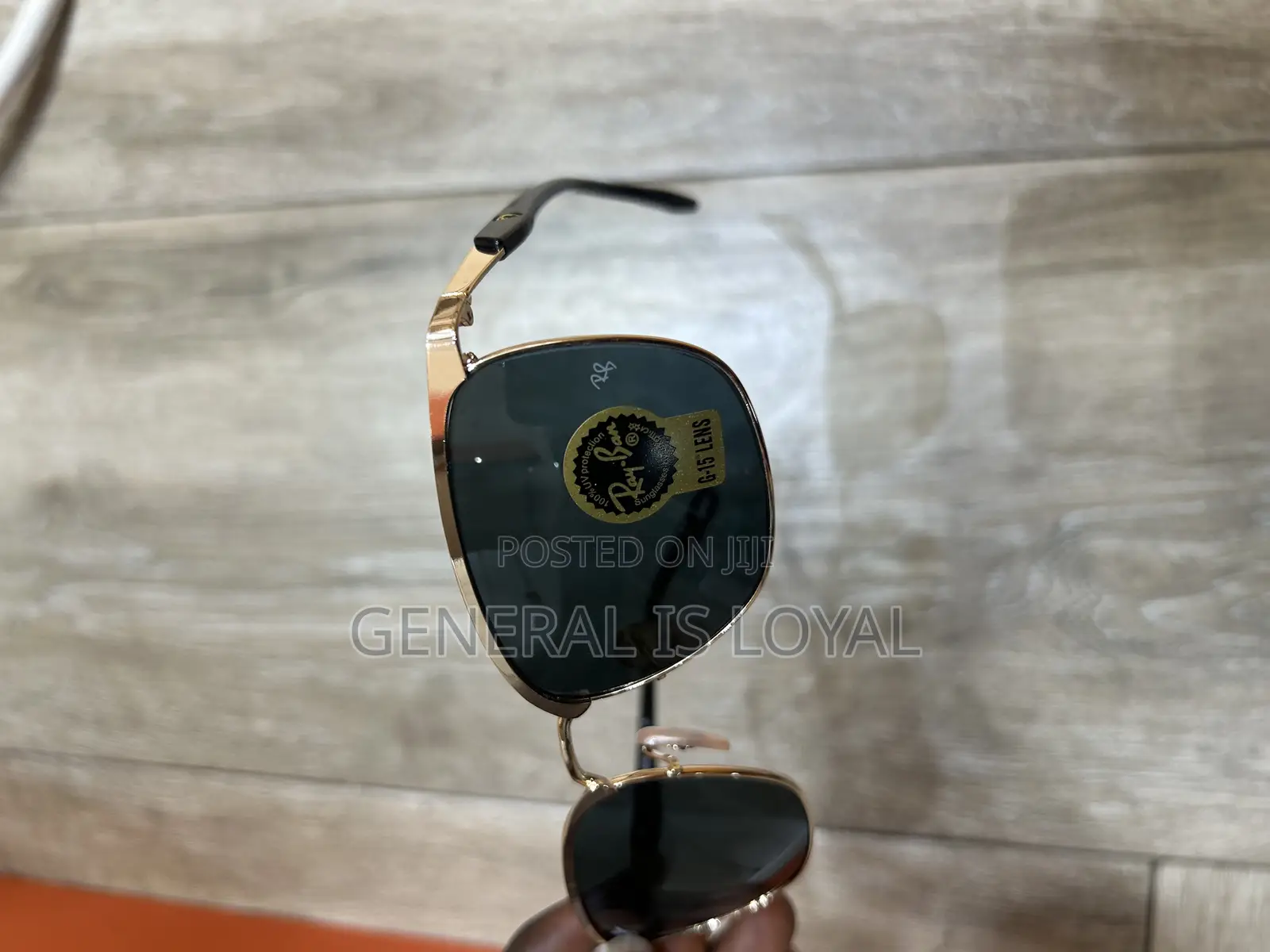 Rayban Ferrari Gold Sunglasses