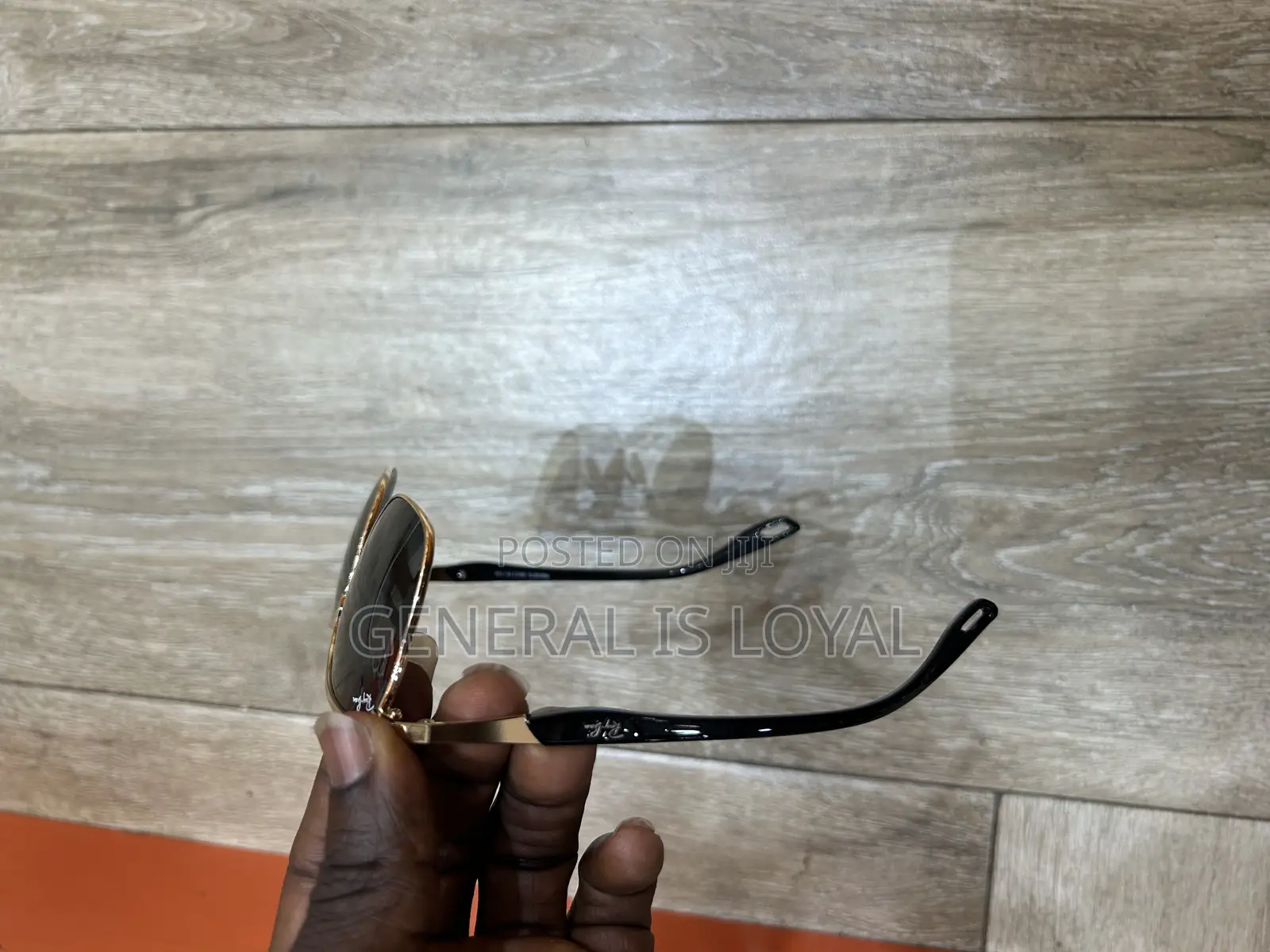 Rayban Ferrari Gold Sunglasses