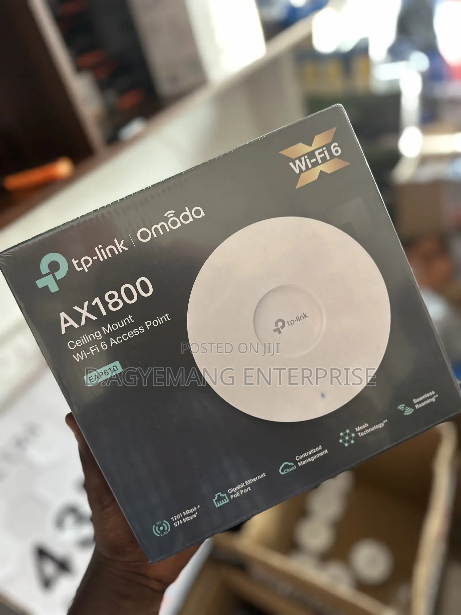 Tp Link Eap 610 Ax1800 Ceiling Mount Wi-Fi 6 Access Point