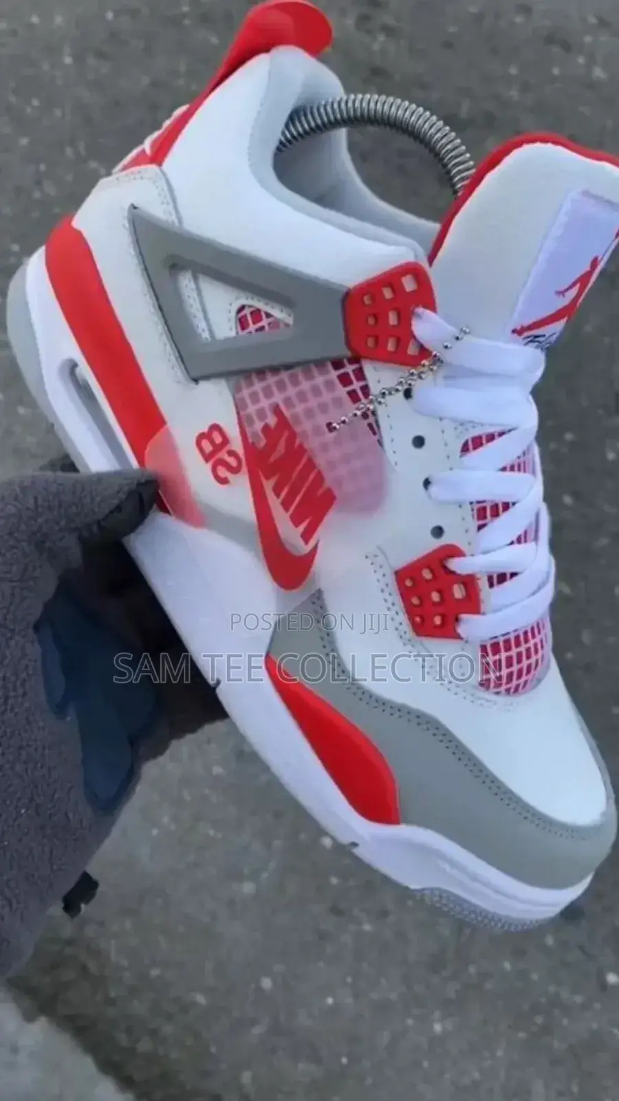 High -Quality Air Jordan Retro 4 Fear Pack. Comes in Different Colour
