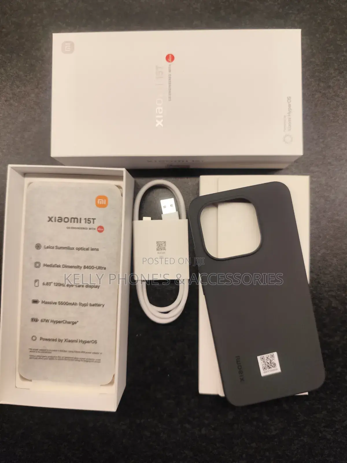 New Xiaomi 15T Pro 256 GB Black