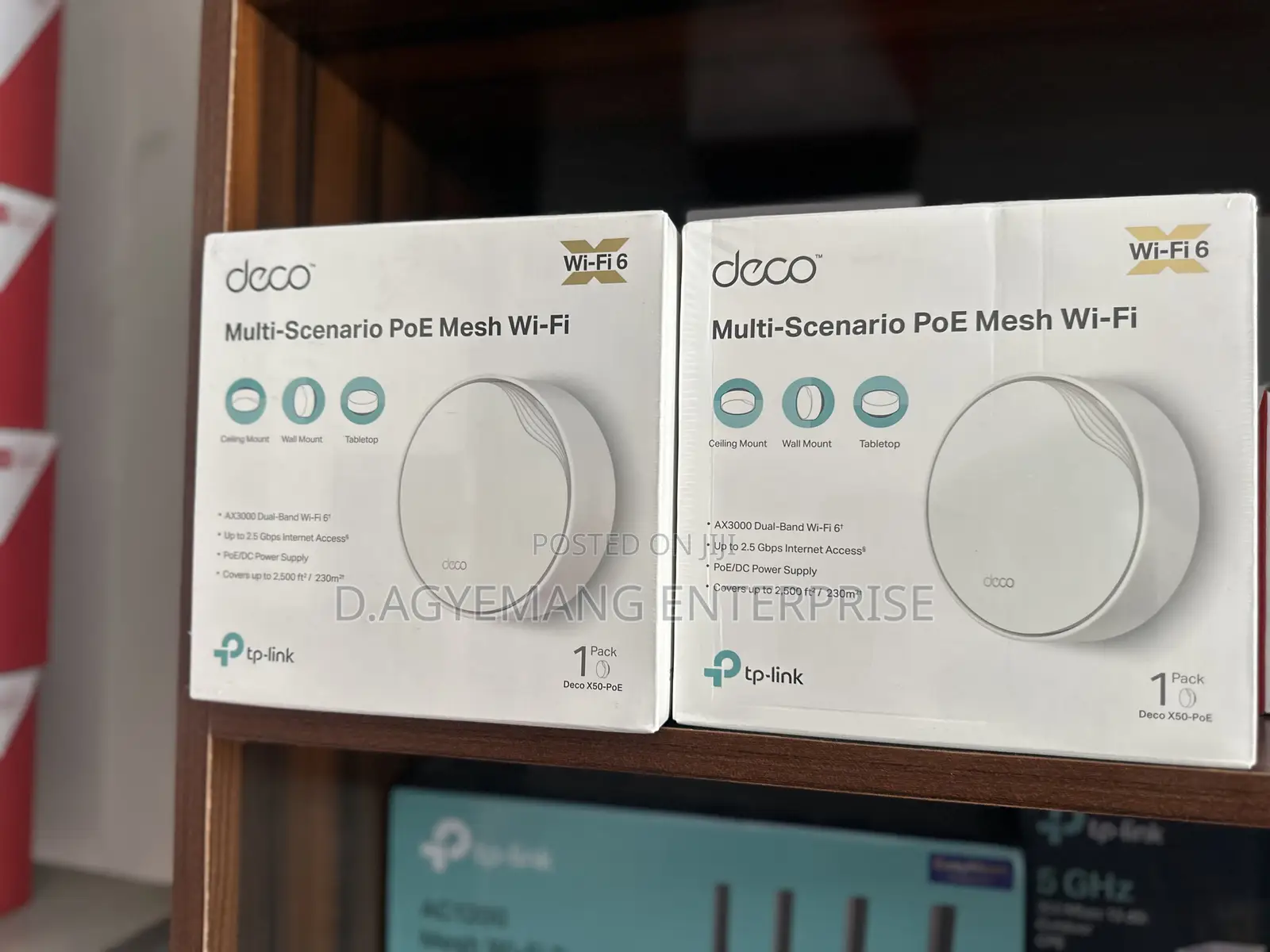 Tp Link Deco X50 Multi-Scenario Poe Mesh Wi-Fi