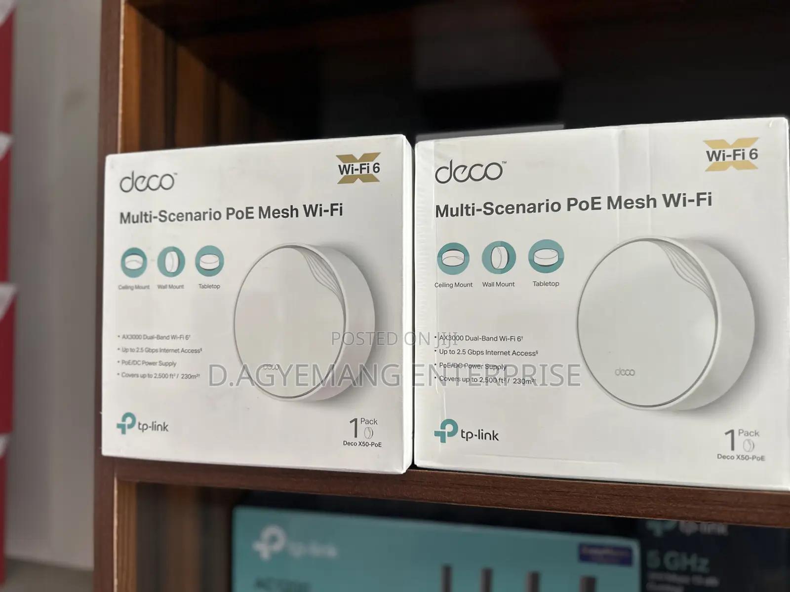 Tp Link Deco X50 Multi-Scenario Poe Mesh Wi-Fi