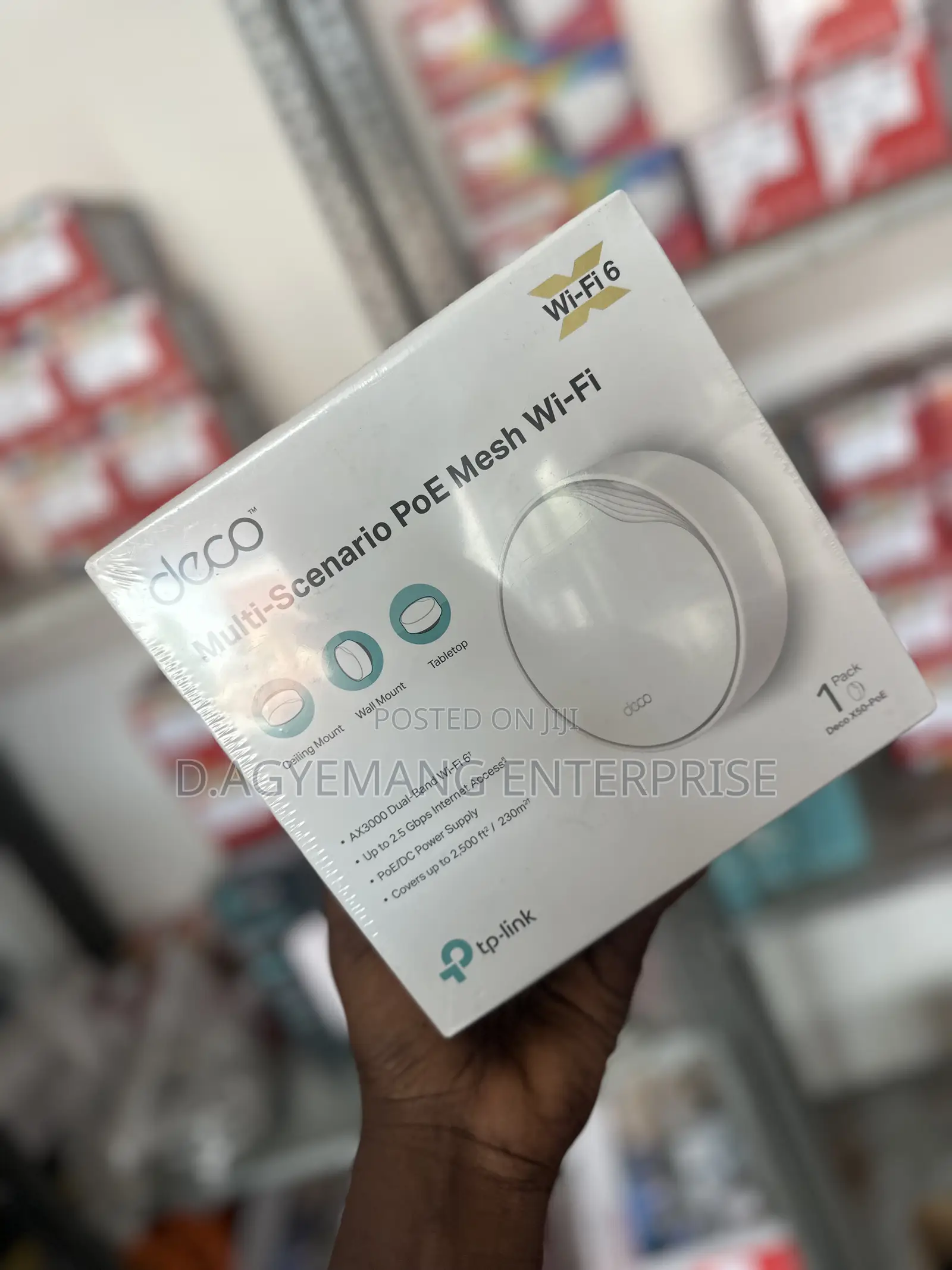 Tp Link Deco X50 Multi-Scenario Poe Mesh Wi-Fi