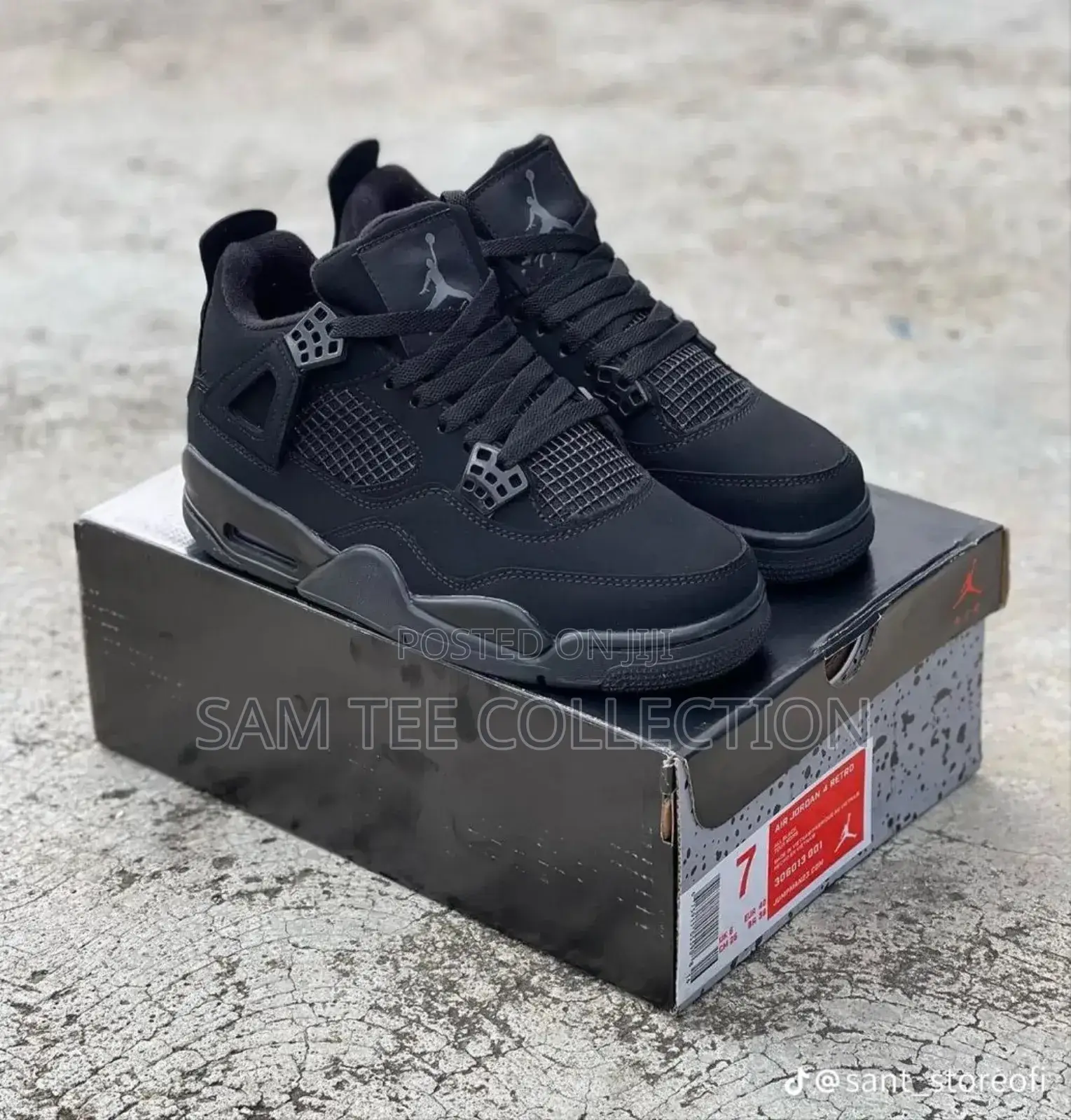 High -Quality Air Jordan Retro 4 Fear Pack. Comes in Different Colour