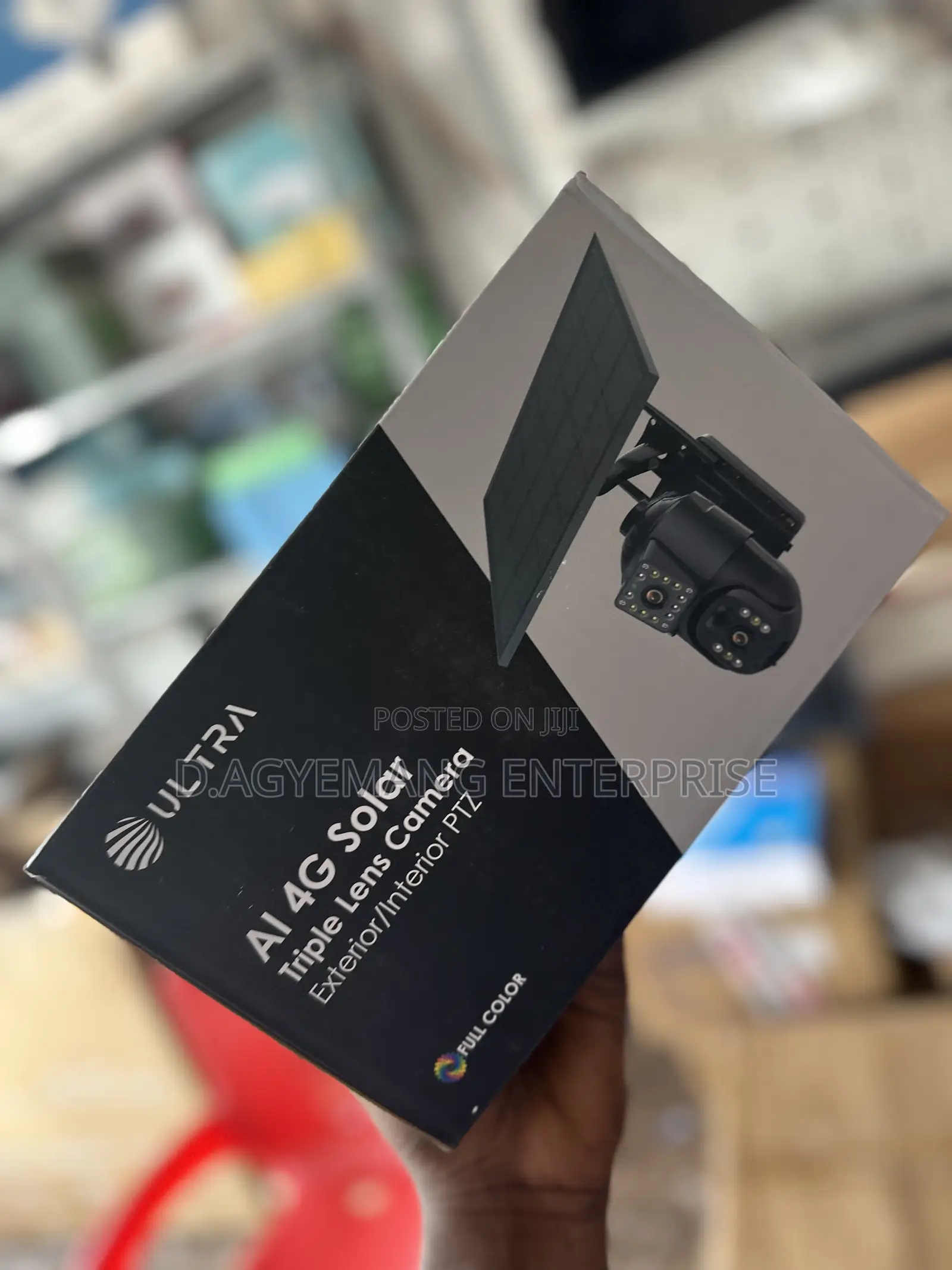 Ultra Al 4g Solar Triple Lens Camera Exterior/Interior