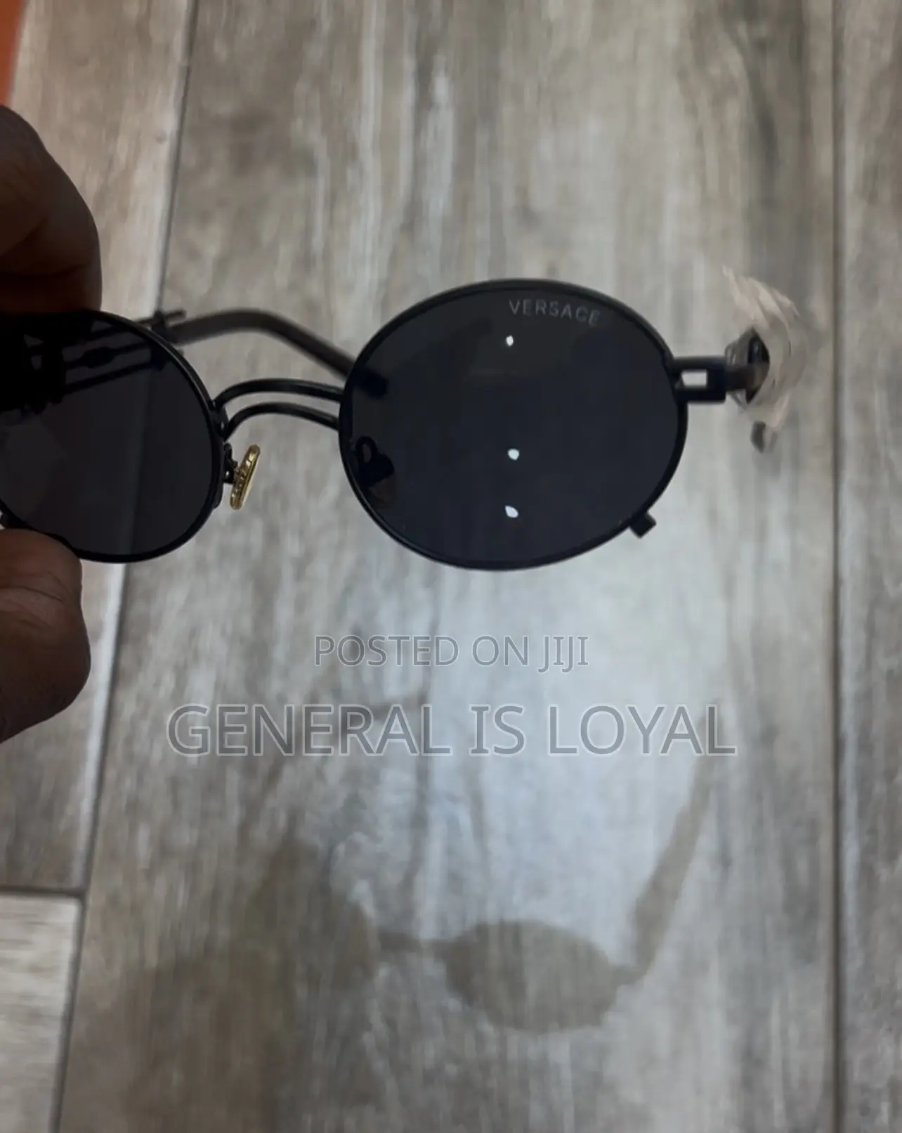 Versace Black Sunglasses