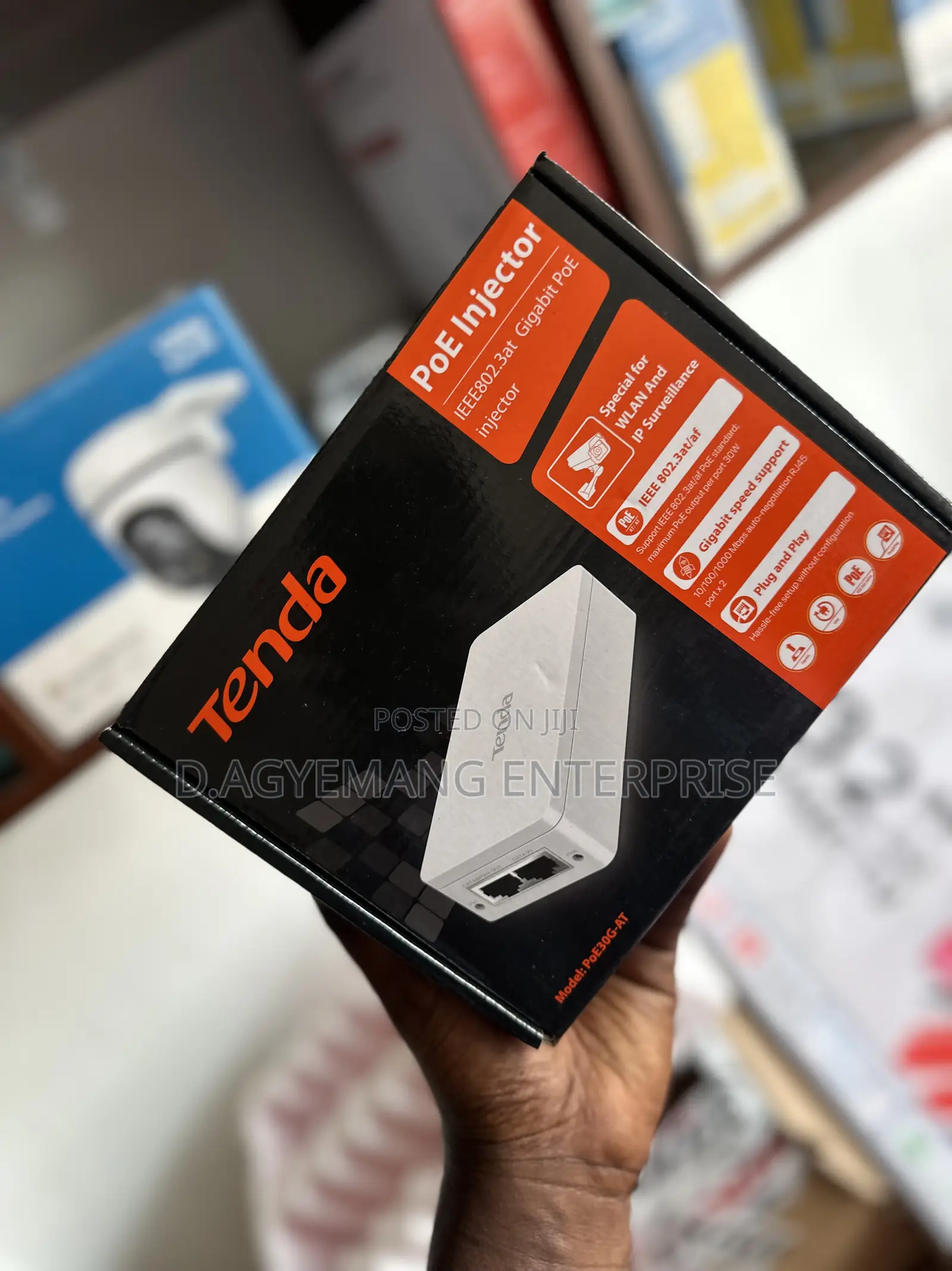 Poe Injector Ieee802.3at Gigabit Poe Injector