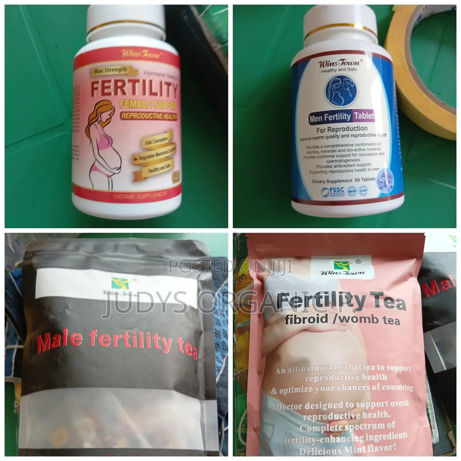 Male Female Feritlity Tea and Caps( Caps Ghc140, Teas Ghc90 Ghc100)