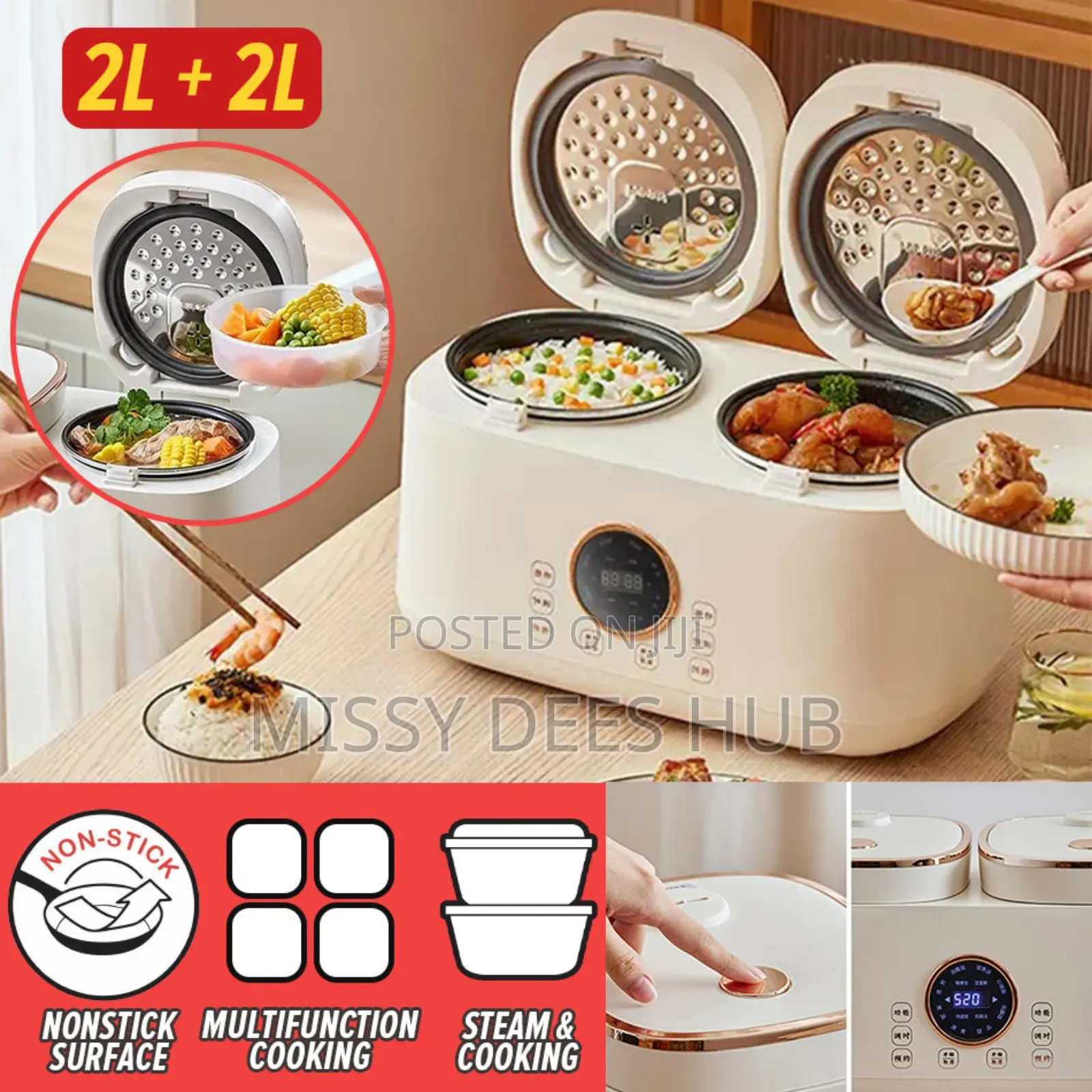 2in1 Rice Cooker