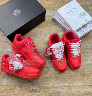 Original Supreme Nike Airforce in Colours