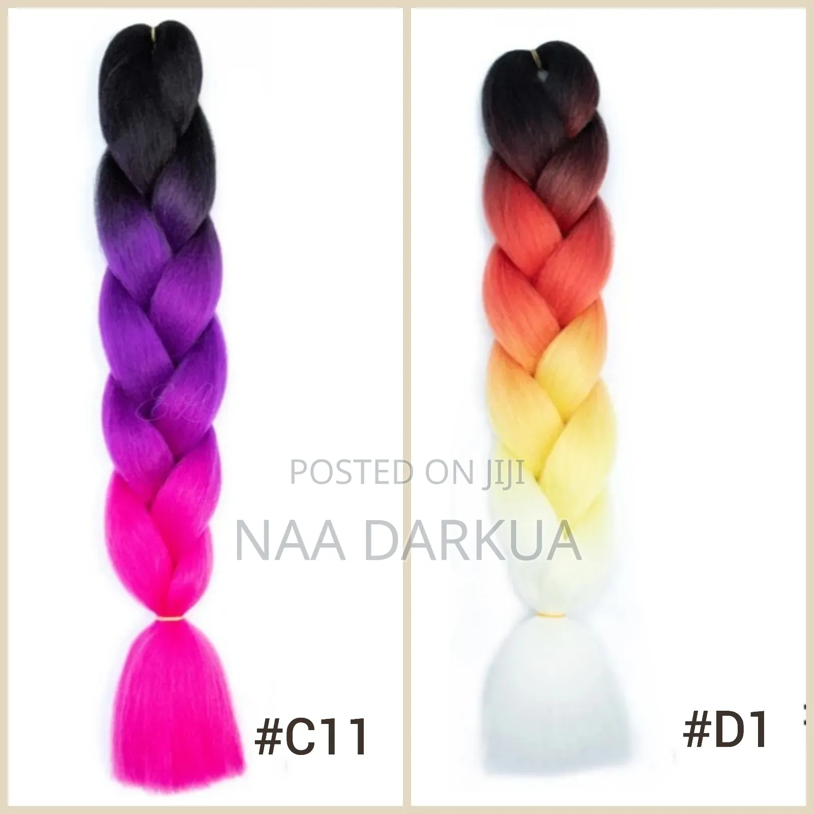Synthetic Crochet Extensions
