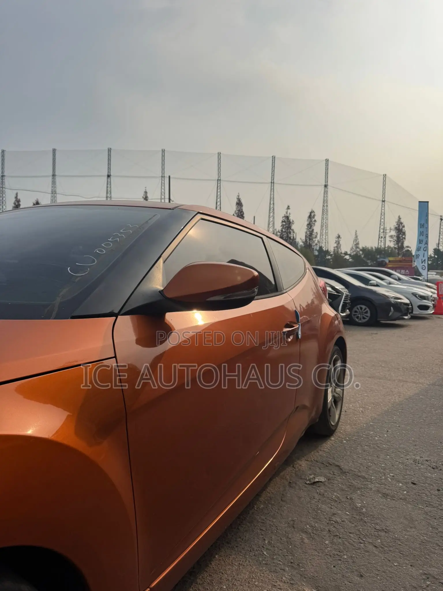 Hyundai Veloster Automatic 2012 Orange