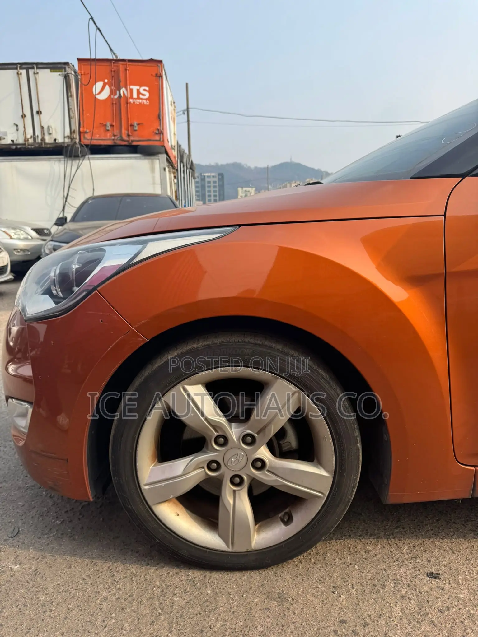 Hyundai Veloster Automatic 2012 Orange