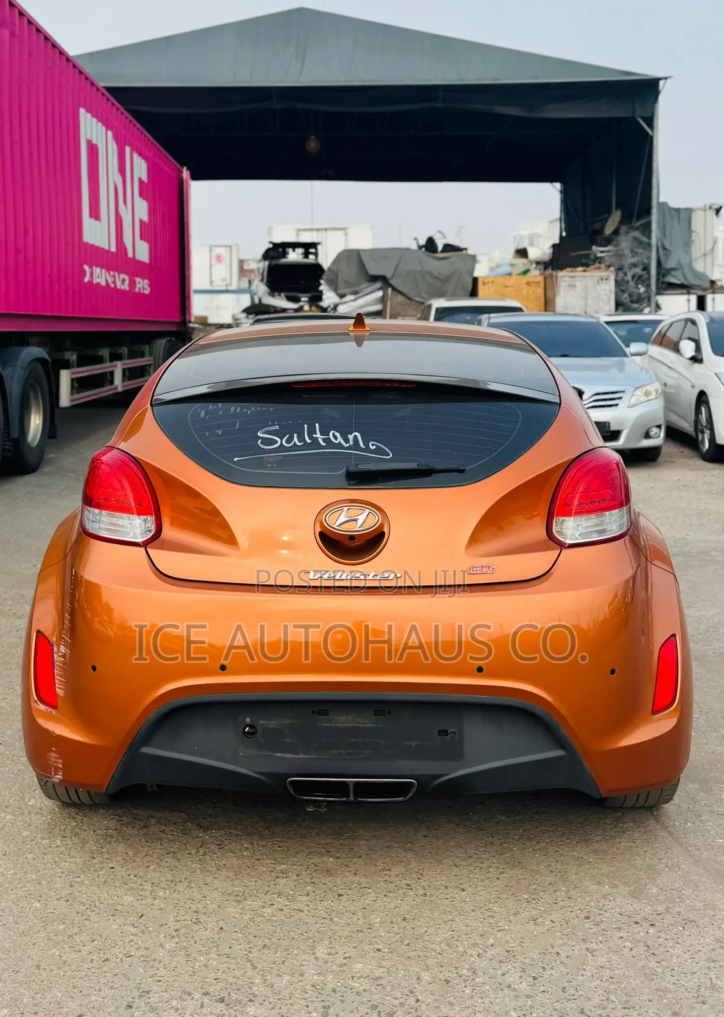 Hyundai Veloster Automatic 2012 Orange