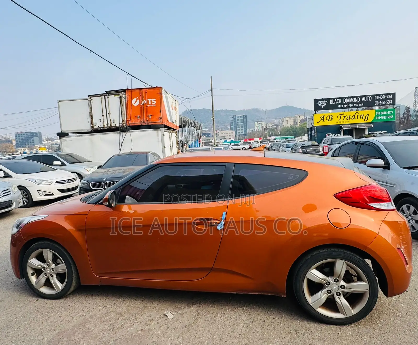 Hyundai Veloster Automatic 2012 Orange