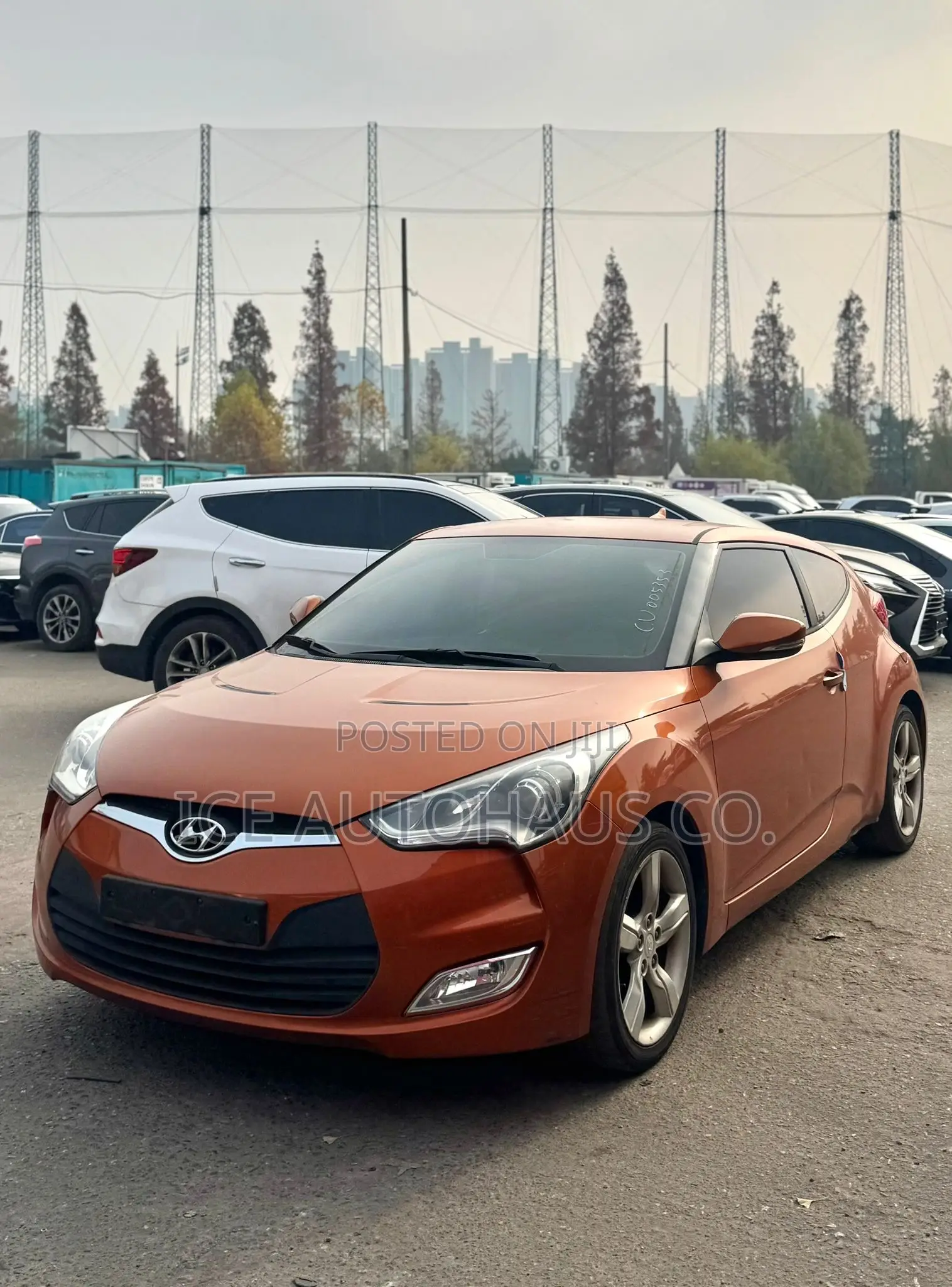 Hyundai Veloster Automatic 2012 Orange