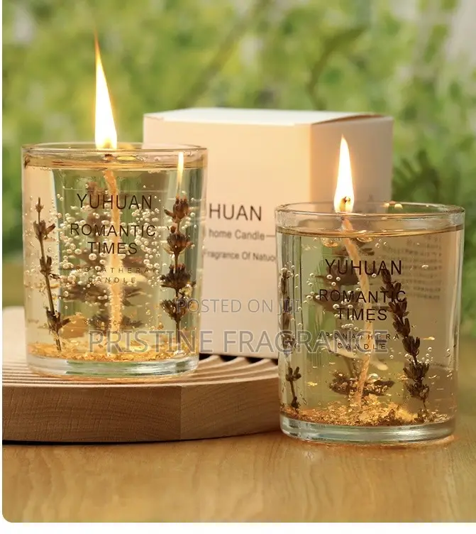 Paradise Gardenia Dried Bloom Aromatherapy Candle