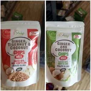 Tigernut, Coconut and Ginger Chips