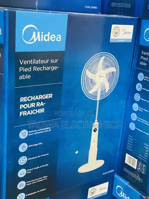 18-Inch Rechargeable Stand Fan-Midea
