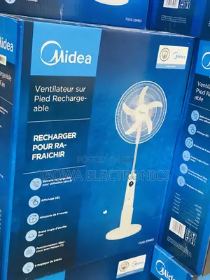 Excellent Midea Rechargeable Fan