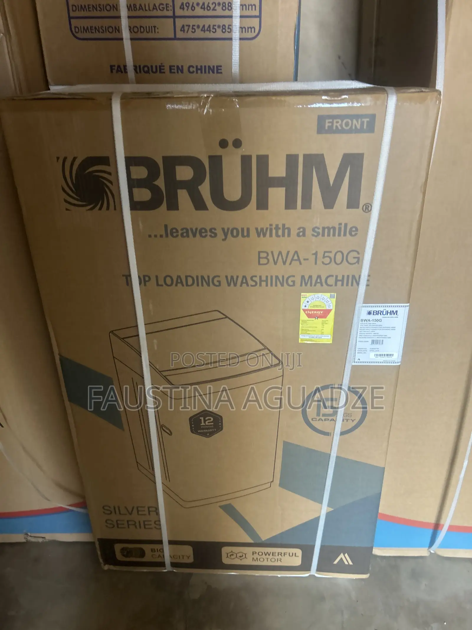 Bruhm 15kg Top Load Washing Machine